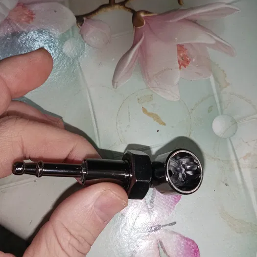 Hidden Screw Mini Metal Filter – Compact Pocket-Size Tobacco Smoking Pipe