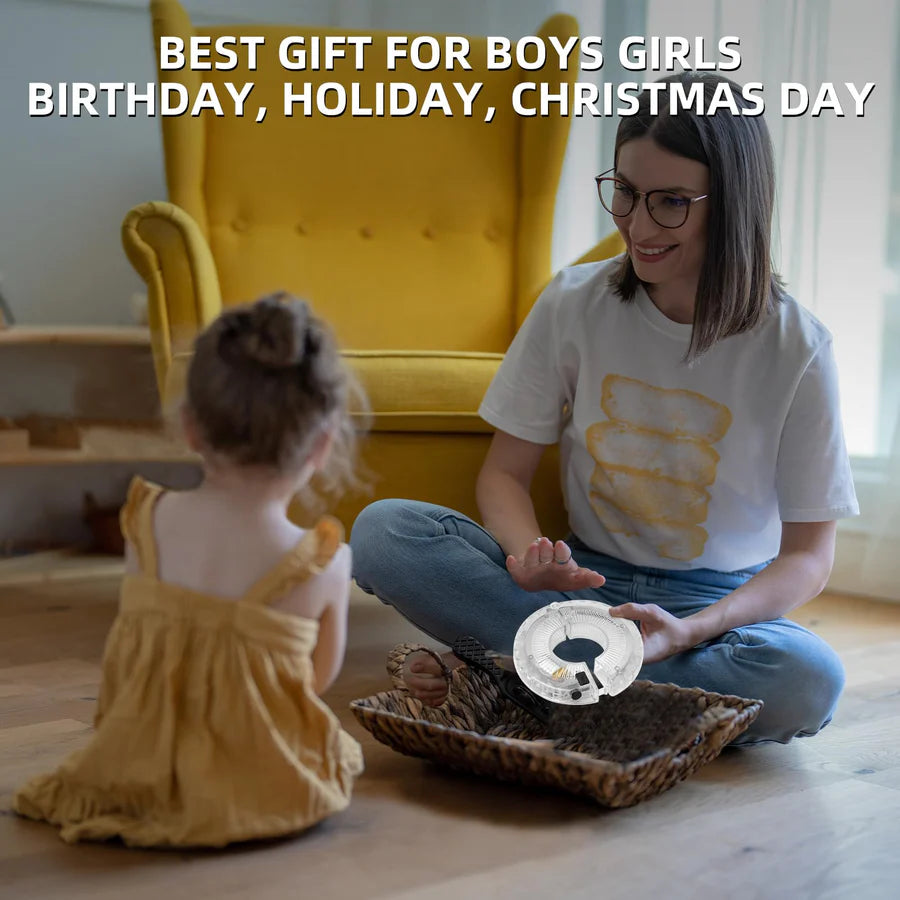 LED Hub Light – High Brightness Bicycle Hub Light for Kids, 7 Colors and 15 Light Modes