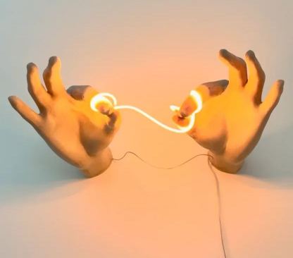 Artistic Hand-Shaped Ambient Lamp