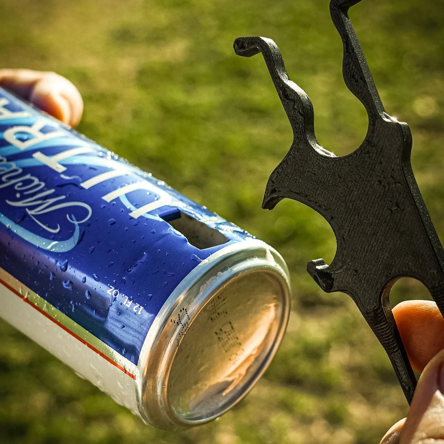 All-in-One Magnetic Cigar Holder, Beer Shotgun, and Ball Mark Repair Multi-Tool