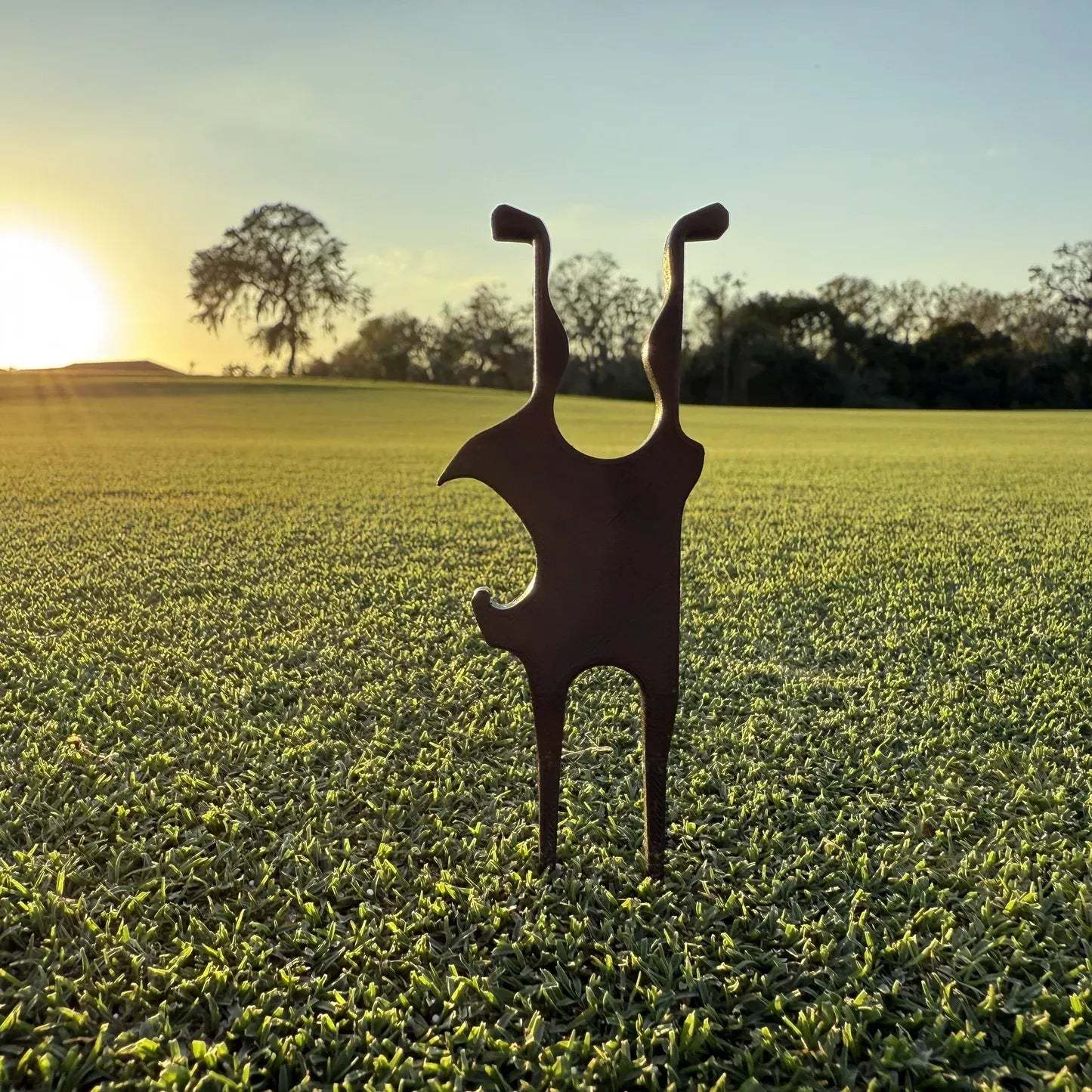 All-in-One Magnetic Cigar Holder, Beer Shotgun, and Ball Mark Repair Multi-Tool