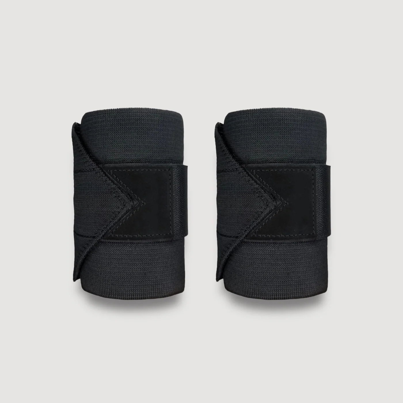 Black Circulation Sports Bandages | Equine Support Wraps | Faster Recovery