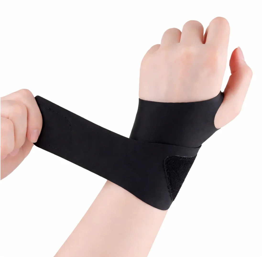 Ultra-thin wristband to relieve carpal tunnel syndrome
