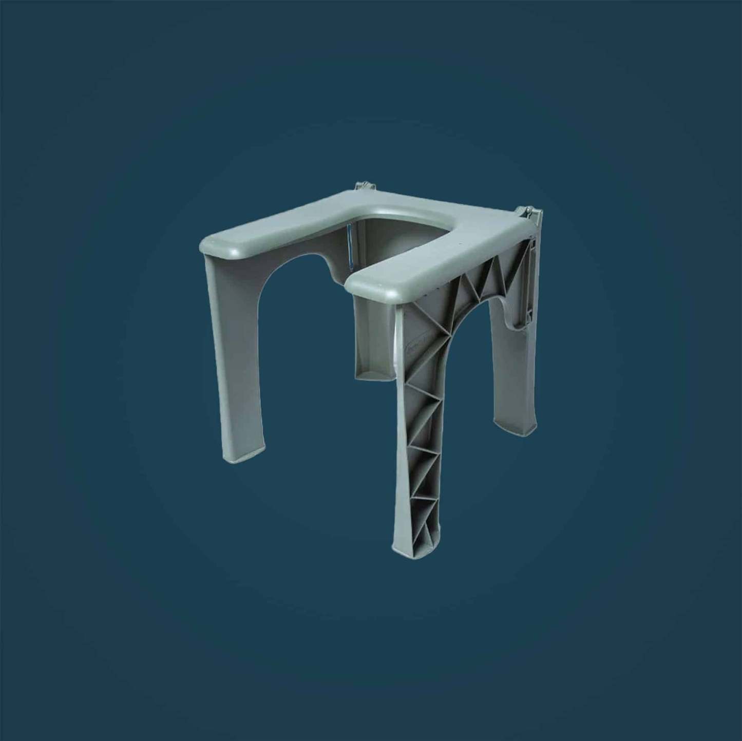 Toilet Chair | Convenient Folding Design, Comfortable and Practical