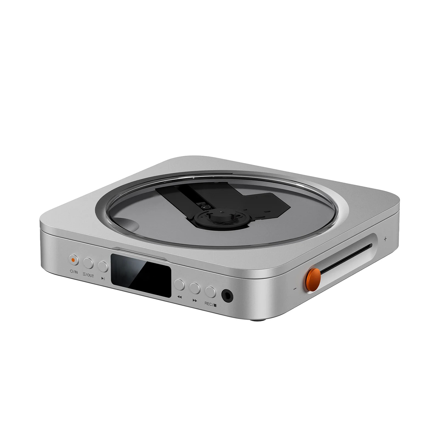 Compact and portable CD player