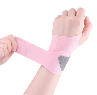 Ultra-thin wristband to relieve carpal tunnel syndrome