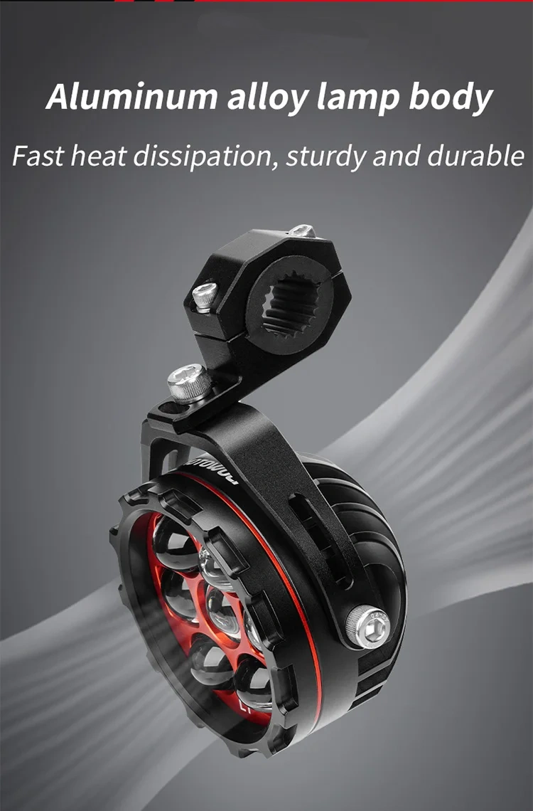 High Power Motorcycle Fog Light 150W LED Auxiliary Light System