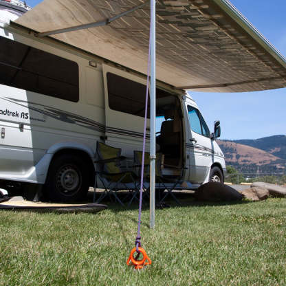 Small Spiral Ground Anchor – Lightweight, Durable, and Easy to Install for Outdoor