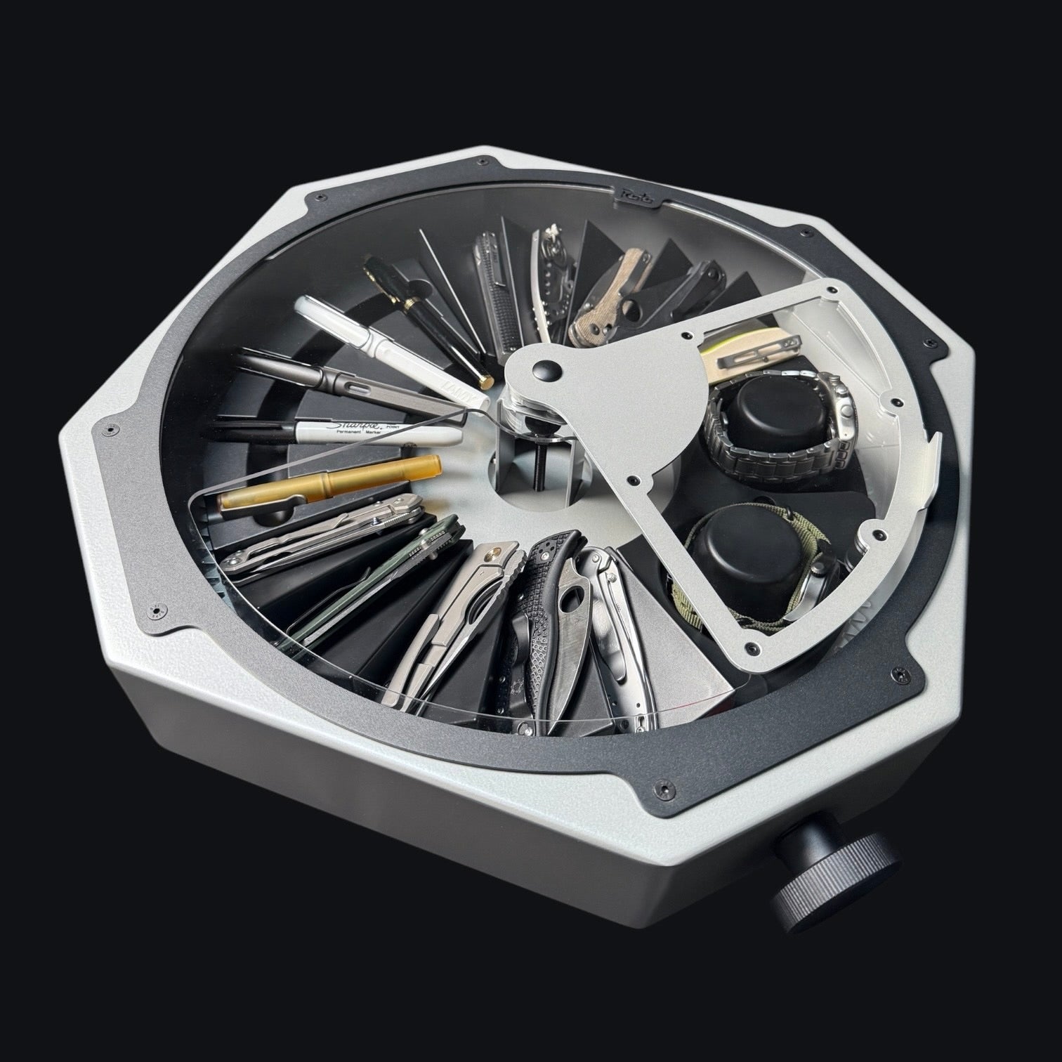 Modular Aluminum Gear Display Organizer