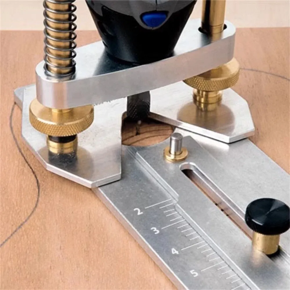 Precision Router Base Attachment for Guitar Inlay and Fret Slotting