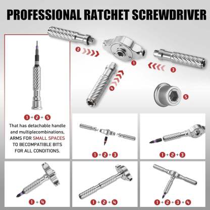 66-in-1 Magnetic Screwdriver Set