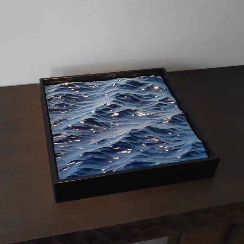 Ocean plaster decorative sideboard desktop ornament