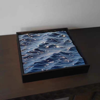 Ocean plaster decorative sideboard desktop ornament