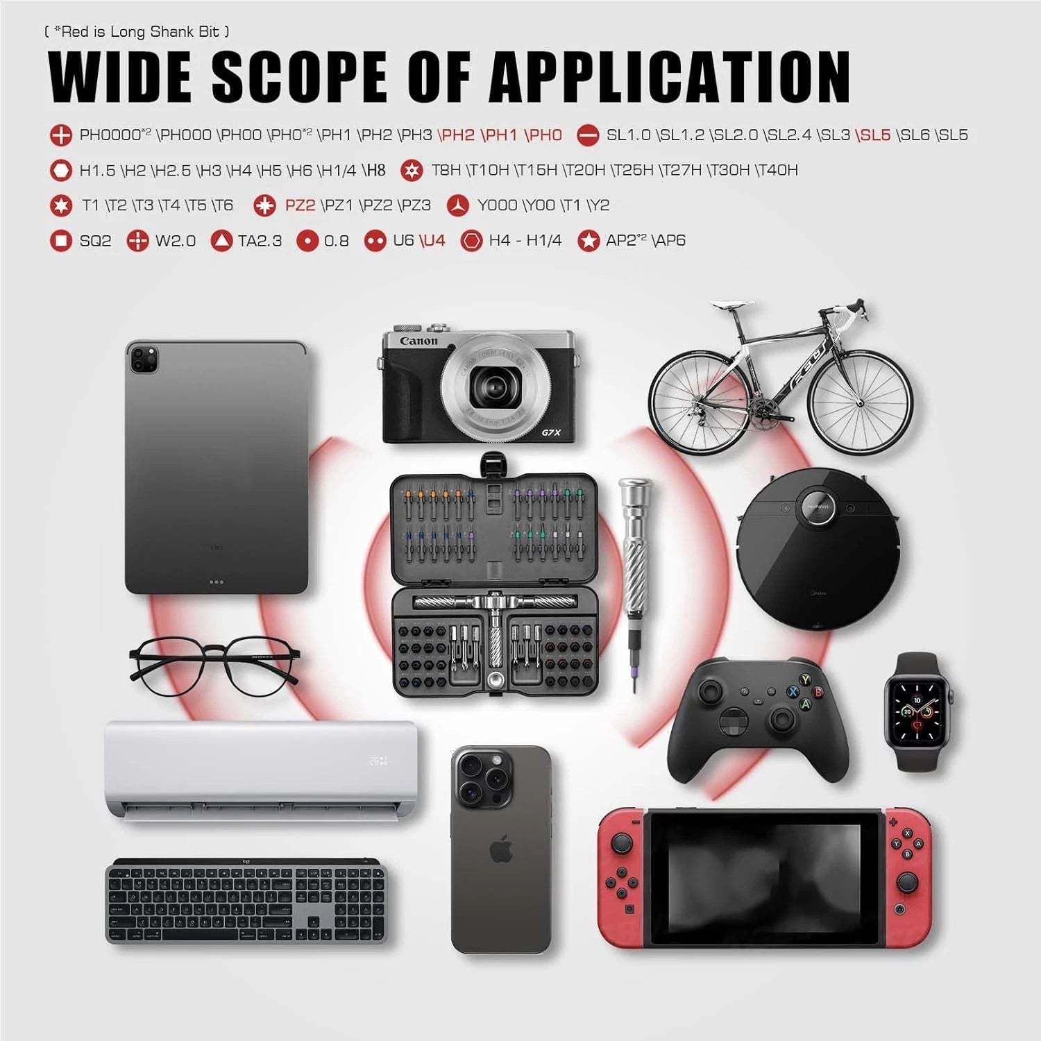 66-in-1 Magnetic Screwdriver Set
