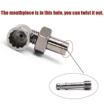 Hidden Screw Mini Metal Filter – Compact Pocket-Size Tobacco Smoking Pipe