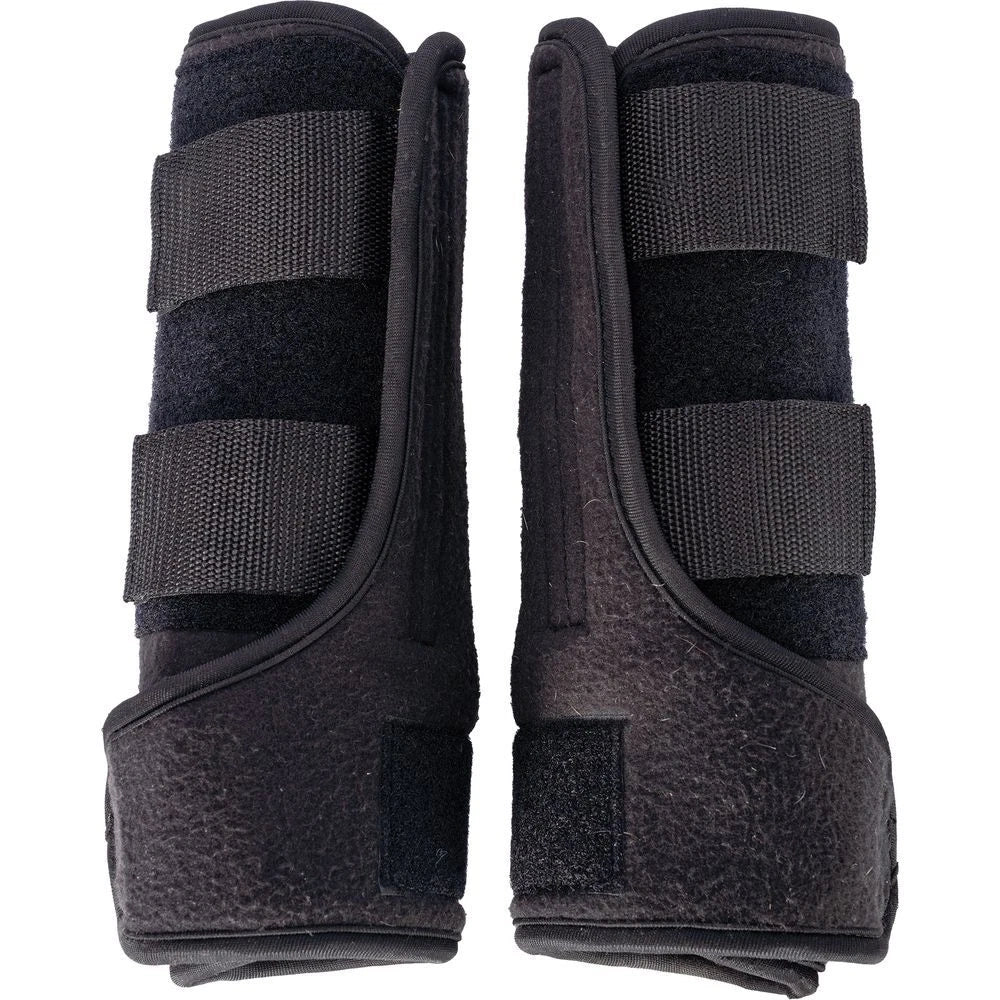 Quick-Wrap Ceramic Therapy Horse Leg Wraps | Black