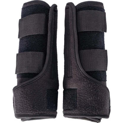 Quick-Wrap Ceramic Therapy Horse Leg Wraps | Black