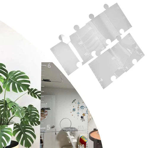 7-Piece Kids Growth Height Chart | Wall Decor for Living Room