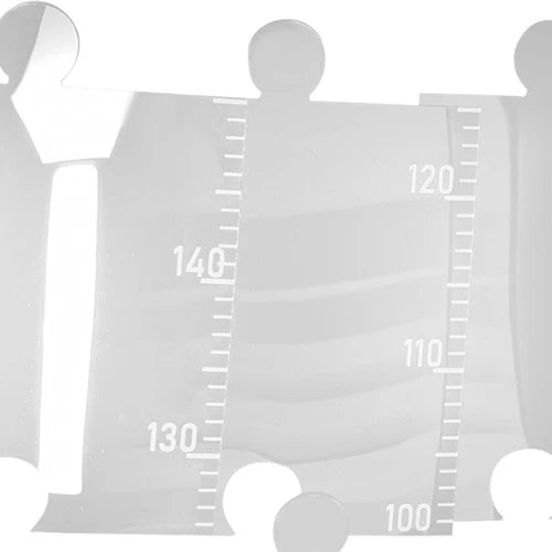 7-Piece Kids Growth Height Chart | Wall Decor for Living Room