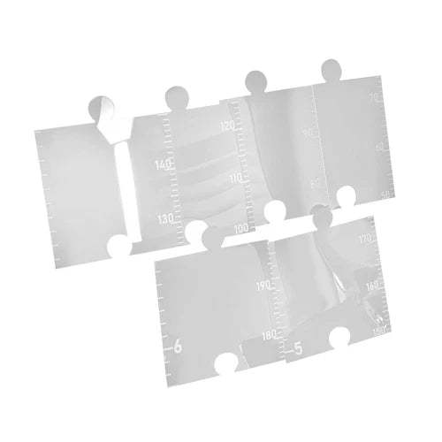 7-Piece Kids Growth Height Chart | Wall Decor for Living Room