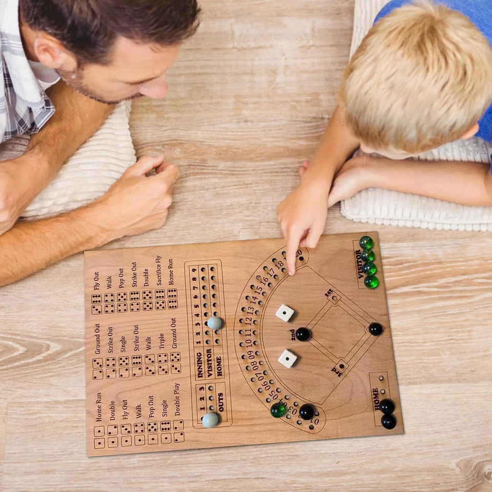 Baseball Dice Board Game Set