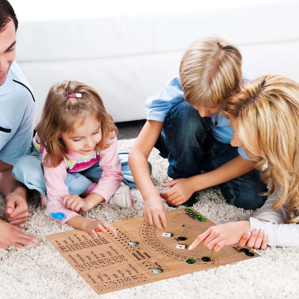 Baseball Dice Board Game Set