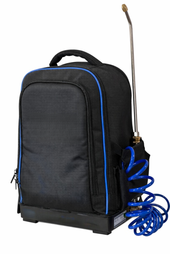 Battery Powered Backpack Spray Cleaner with Rechargeable Pump System
