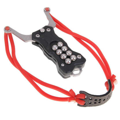 Folding Slingshot Multi-Purpose Knife – Compact Outdoor Survival Tool