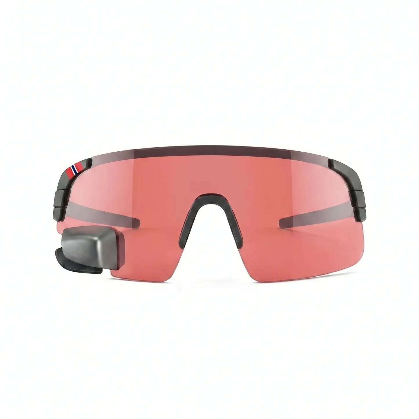 Wraparound Cycling Glasses with Rear Mirror