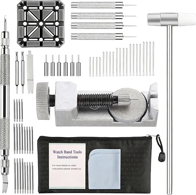 24-in-1 Watch Band Repair Tool Kit – Resize & Repair Your Watch at Home