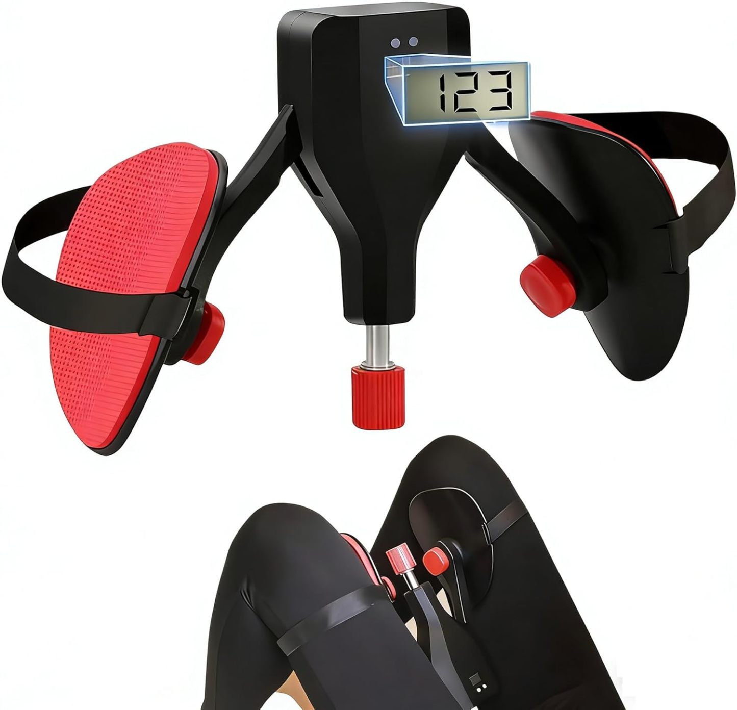 Smart Thigh & Pelvic Floor Trainer – Adjustable Resistance with Digital Counter