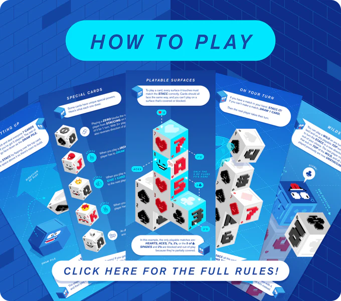 3D Card Design - Square-Shaped Playing Cards