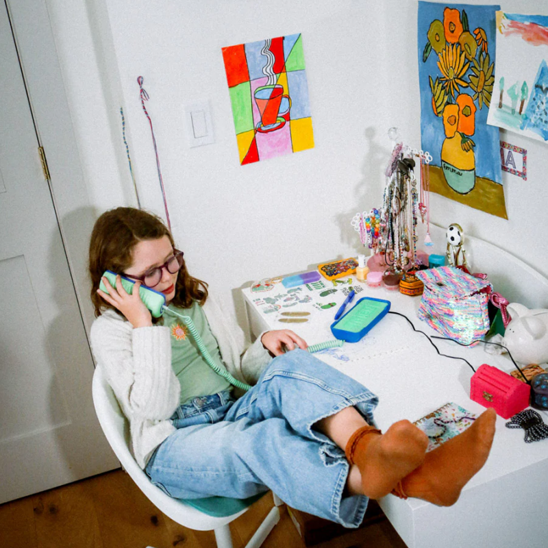 WiFi Kids' Home Phone | Screen-Free Calling with Approved Contacts Only