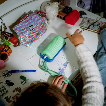 WiFi Kids' Home Phone | Screen-Free Calling with Approved Contacts Only