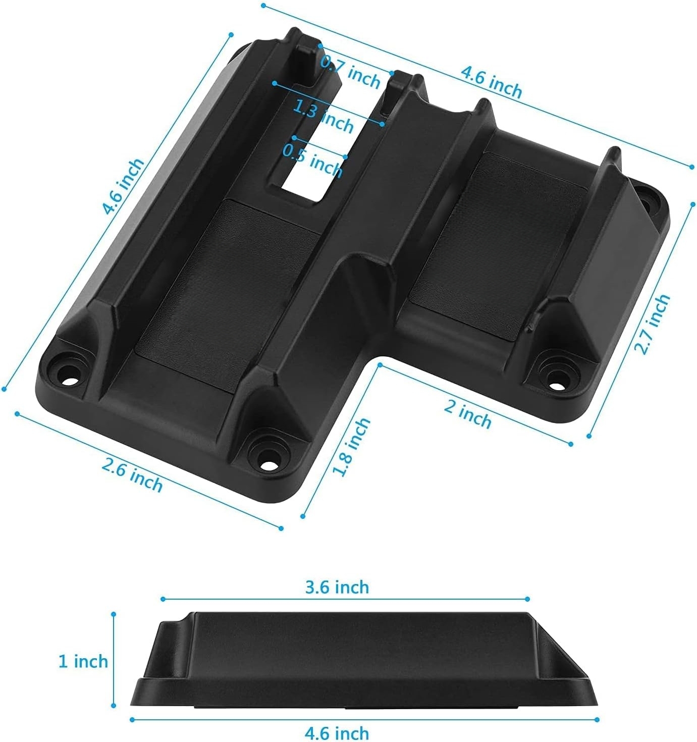 Magnetic Handgun Mount – Secure, Low-Profile Storage for Vehicle or Home