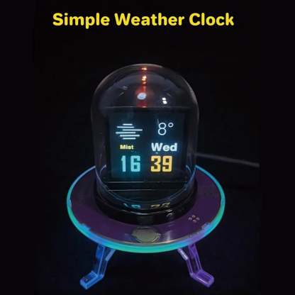 Smart Desktop Clock | Multifunctional Weather Station, Accurate Timekeeping