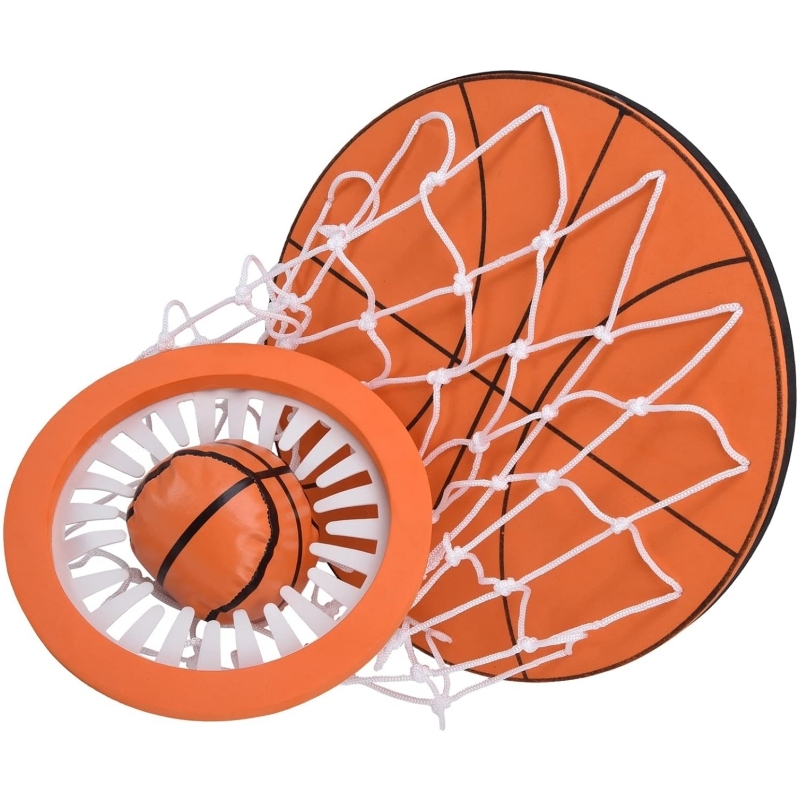 Children's Indoor Sports Trainer: Ceiling-Mounted Soft Mini Basketball Hoop