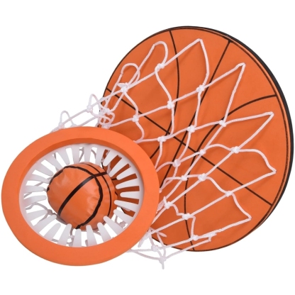 Children's Indoor Sports Trainer: Ceiling-Mounted Soft Mini Basketball Hoop