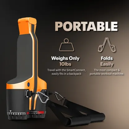Smart Portable Gym System | Up to 300lbs Resistance for Full-Body Workouts Anywhere