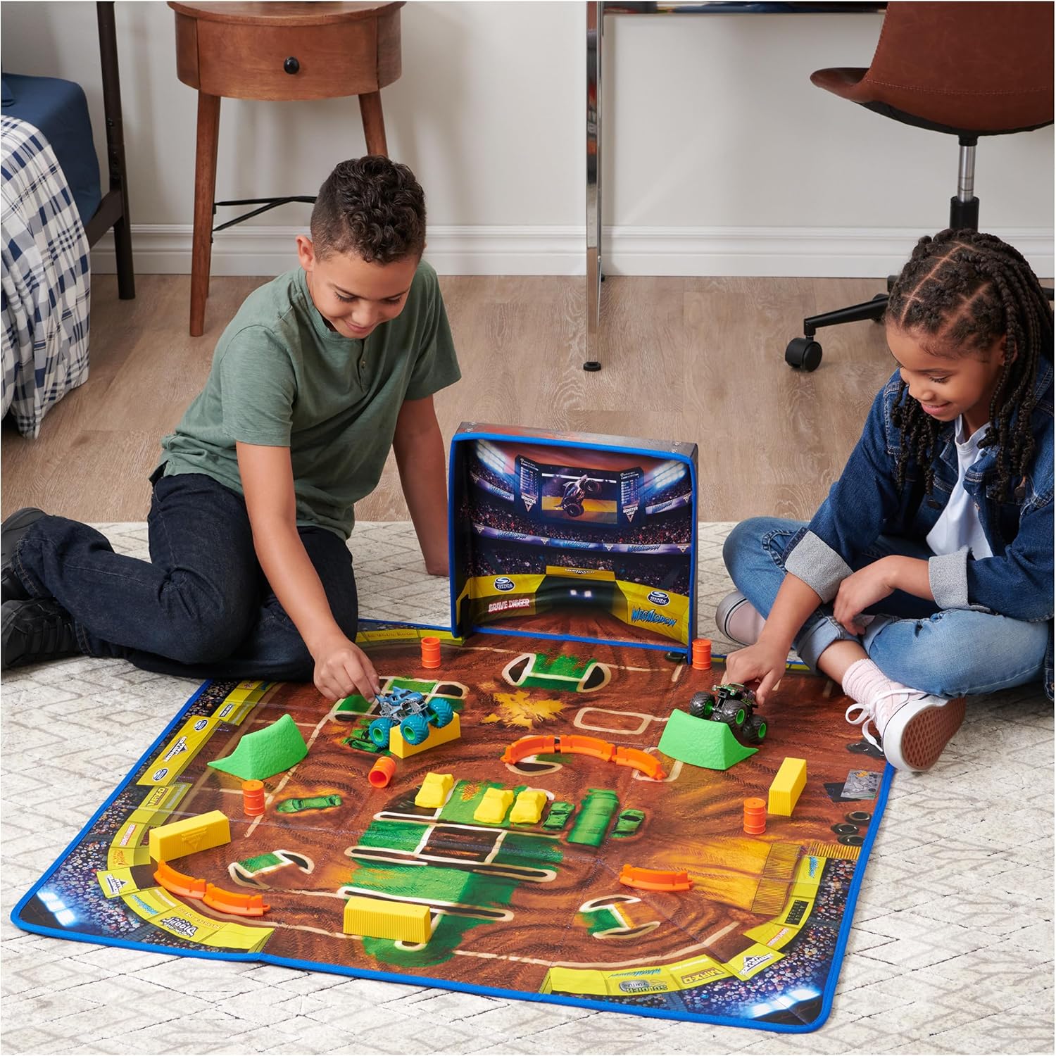Ultimate Stunt Arena Playmat & Storage Set