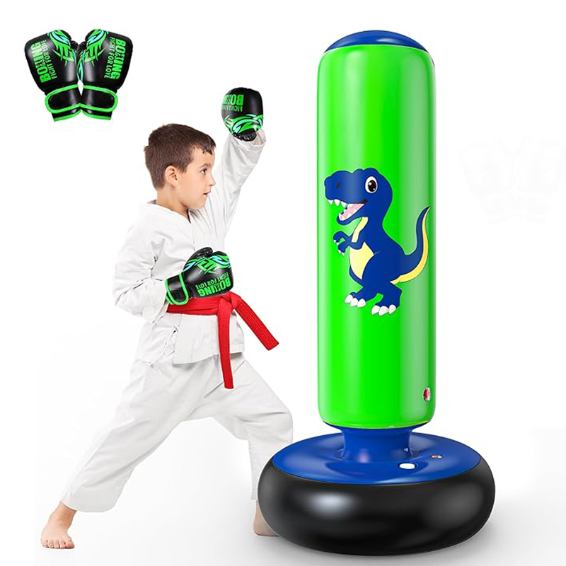 Inflatable punching bag, 48-inch stable inflatable punching bag