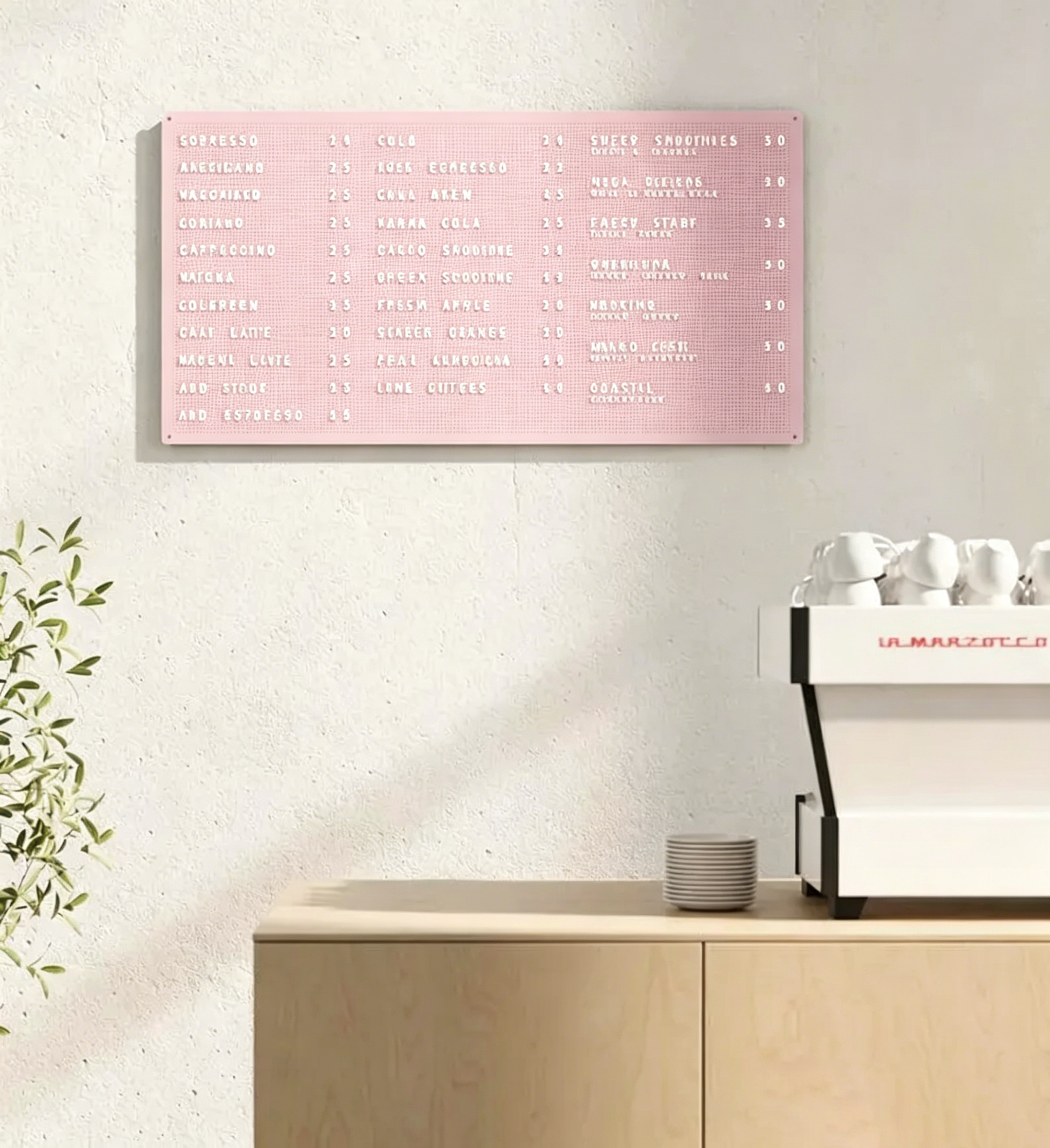 Letter Board – Magnetic Grid System
