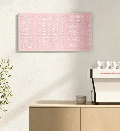 Letter Board – Magnetic Grid System