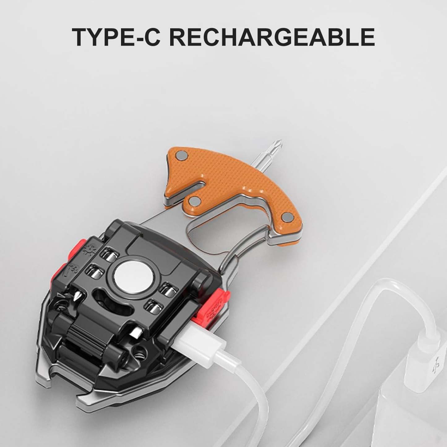 Keychain work light, LED multi-functional power light