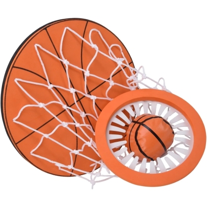 Children's Indoor Sports Trainer: Ceiling-Mounted Soft Mini Basketball Hoop