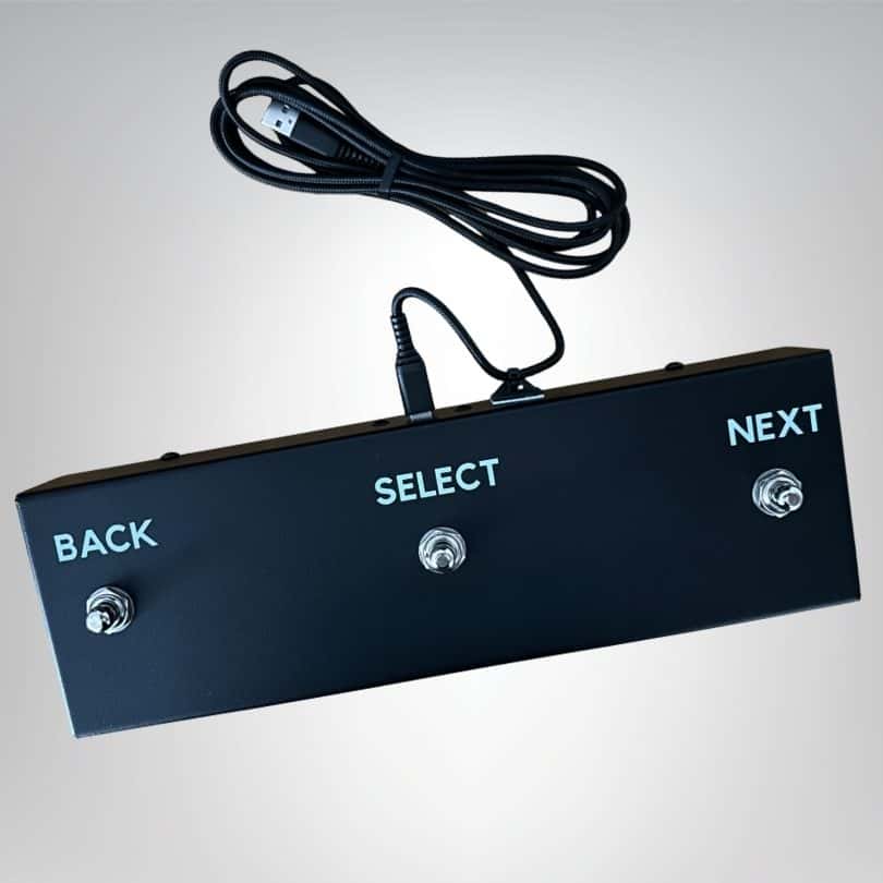 The StageMaster Pro – Smart Teleprompter for Musicians