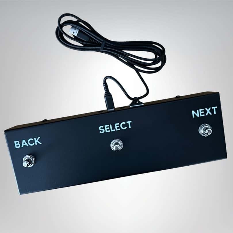 The StageMaster Pro – Smart Teleprompter for Musicians