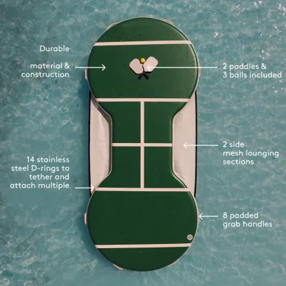Inflatable Floating Pickleball Court – Water Sports Arena for Lakes & Rivers