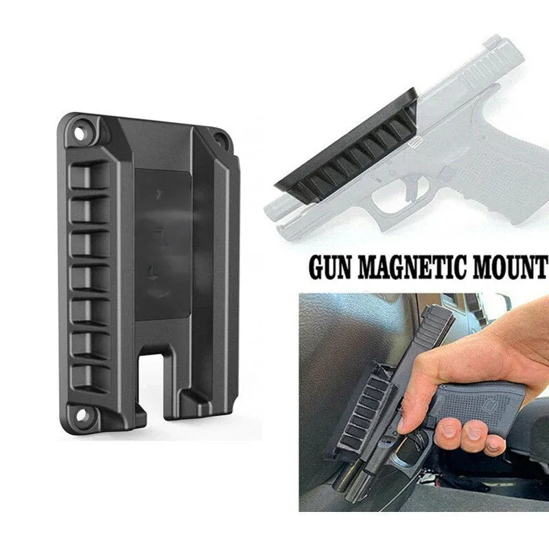 Magnetic Handgun Mount – Secure, Low-Profile Storage for Vehicle or Home