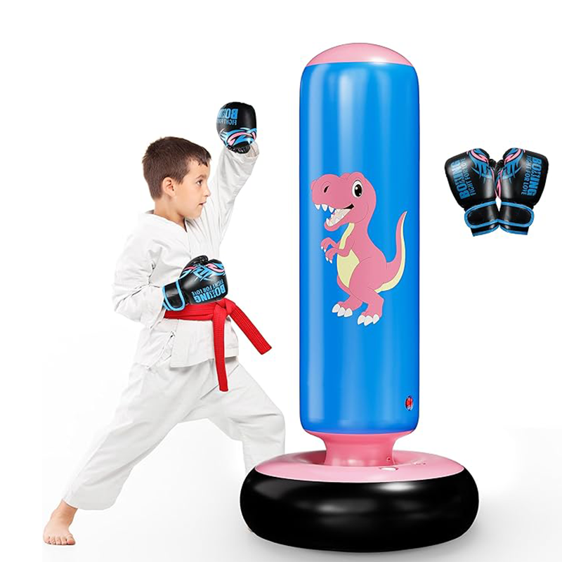 Inflatable punching bag, 48-inch stable inflatable punching bag